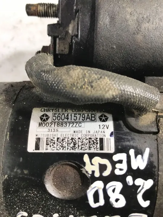 Motor de arranque JEEP GRAND CHEROKEE III 2.8L diesel image 2