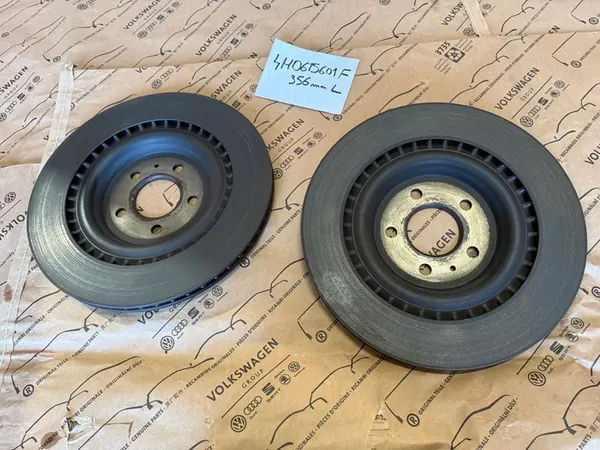 AUDI A6 A7 C7 A8 D4 3.0 TDI Discos e Pastilhas Traseiras OEM image 4