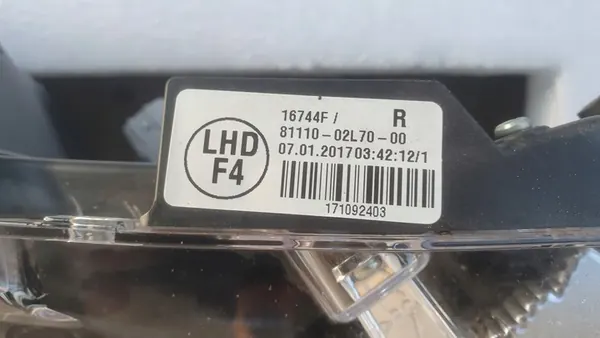 FARO DELANTERO DERECHO TOYOTA COROLLA E16 16-18R FULL LED image 8