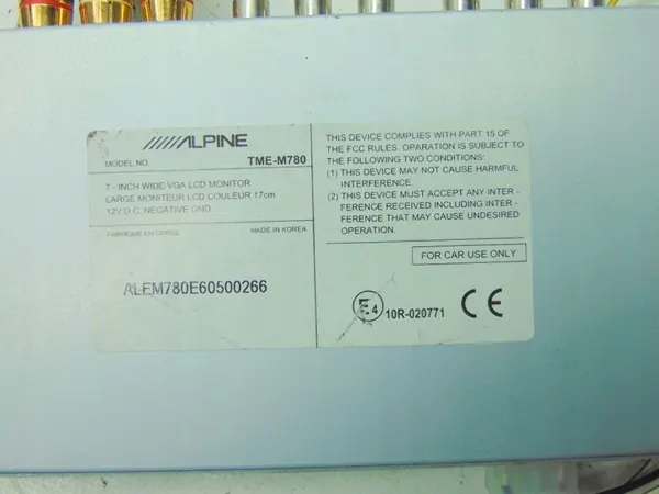 Alpine DVD-Einheit OEM TMEM780 für VW Touareg I image 10