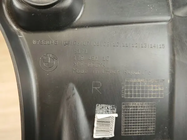 Aile avant droite OEM 8738048 BMW G26 d'occasion image 7