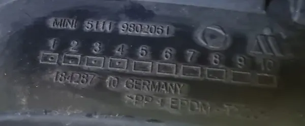 Bumper Grill BLIC 6502-07-4003912P MINI image 3