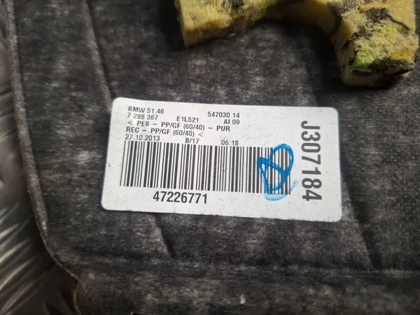 OEM S26372660 Achter bagagerekplank voor BMW F30/F80 image 5