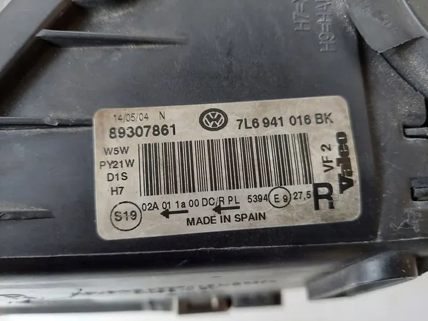 Farol Xenon Direito VW Touareg 7L image 10