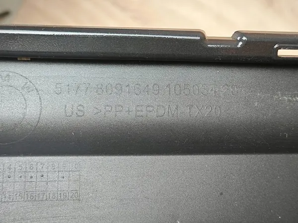 Left Side Sill Trim M-Package BMW X6 G06 LCI 8091649 A96 image 10