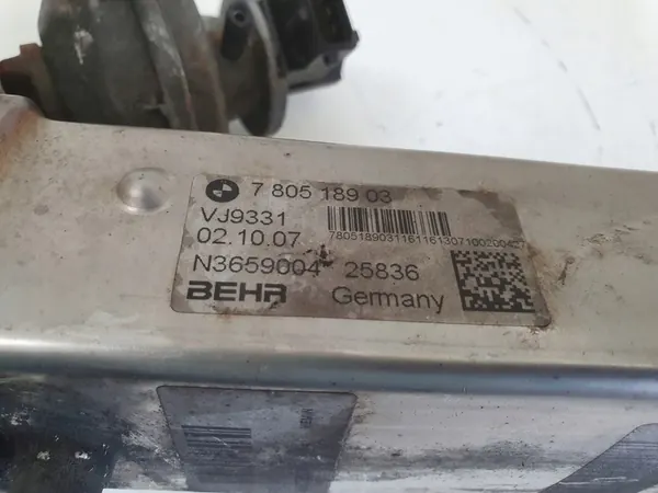 BMW Pakokaasujäähdytin OE 11717805189 E81 E87 E88 E90 E91 image 2