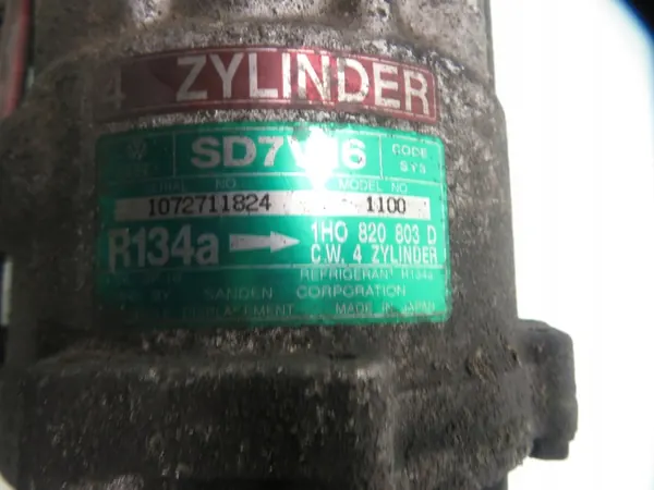 SEAT OE 1H0 820 803D Ilmastointikompressori image 7