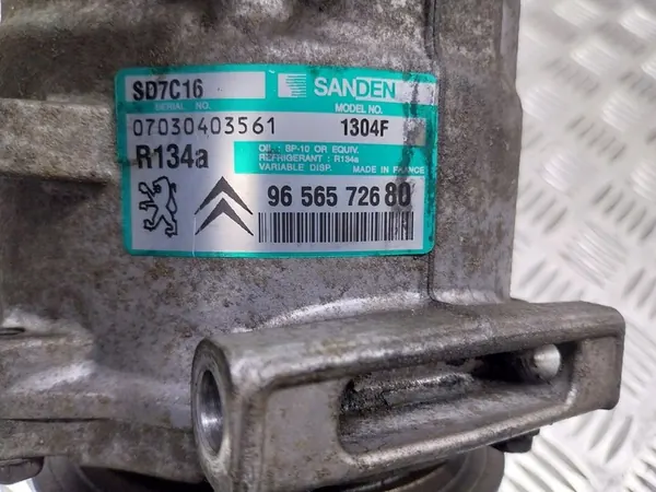 Compressore Aria Condizionata Citroen C5 II 1.6 HDI 9656572680 image 2