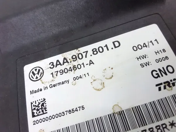 Módulo de travão de mão SEAT OEM 3AA907801D - Usado image 3