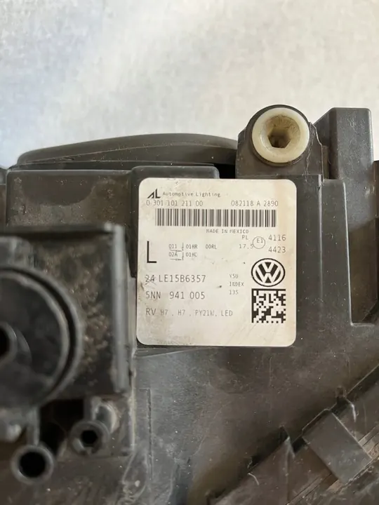 FARO HALÓGENO LED ESQUERDO VOLKSWAGEN TIGUAN 5NN 5NN941005 image 3