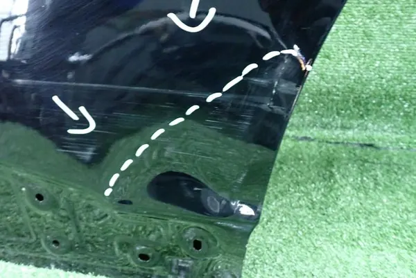 Puerta trasera izquierda OEM 5642 VIP para Peugeot 2008 II image 8