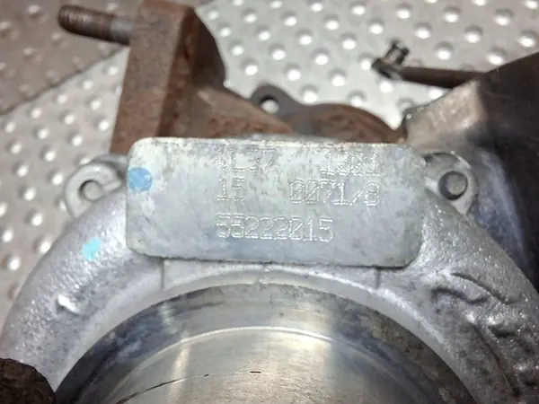 TURBINA FIAT BRAVO II 1.4 TJET 120KM 2007- OEM 55222015 image 3