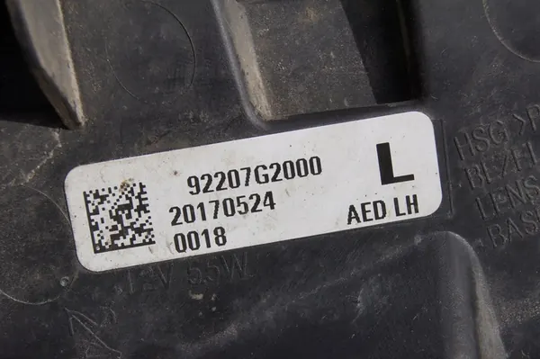 Lâmpada DRL LED Hyundai Ioniq 5 2021 esquerda OEM image 4