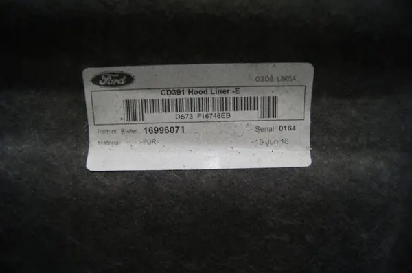 FORD MONDEO MK5 LIFT Isolamento do Capô P1 DS73-F16746-EB image 7