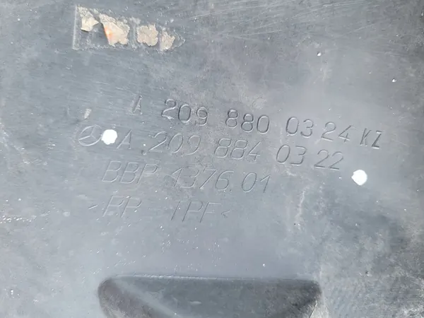 Passaruota anteriore sinistro Mercedes W209 image 2