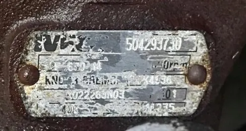 OEM 504293730 Compresor de aire para Iveco Cursor 9 image 5