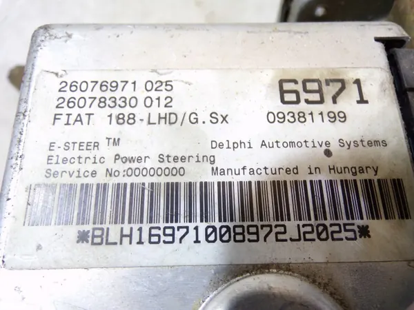 Dirección asistida eléctrica Fiat Punto 2 OEM 26076971 025 image 4