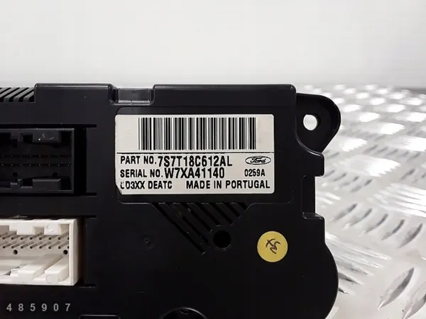 Módulo controle clima Ford S-MAX OEM 7s7t18c612al image 4