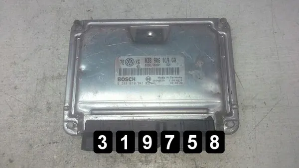 ECU VW Passat usado OEM AM-319758 2002 image 2