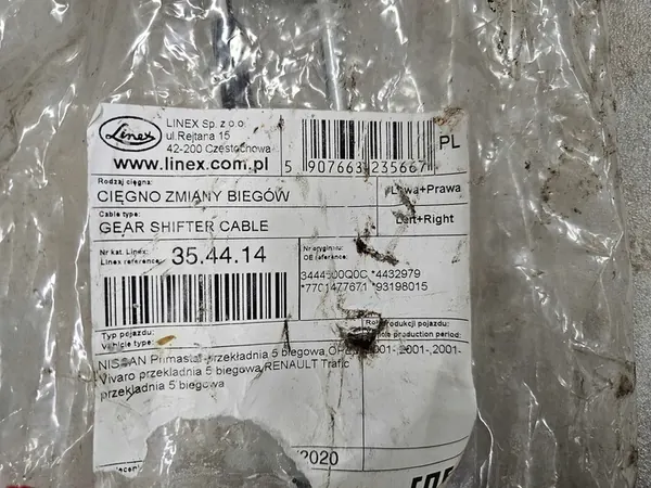 Linex Vaihdelinkki 5-Vaihteinen Manuaali OEM 35.44.14 image 5