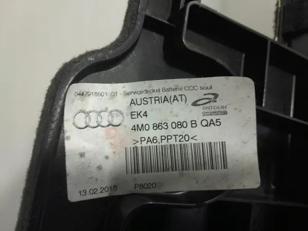 Alfombrilla OEM 4M1863103 Derecha Delantera para Audi Q7 II image 6