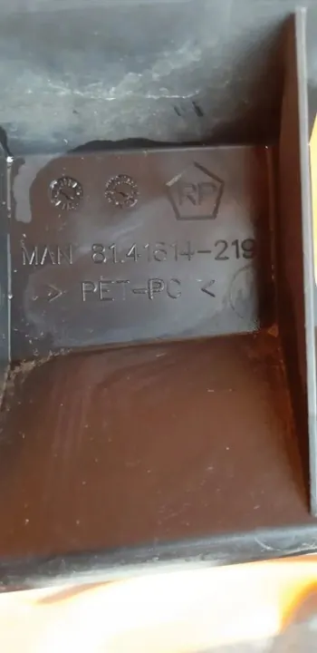 OEM Poszycie lampy okular metalowy lewy MAN TGX 18.440 image 6