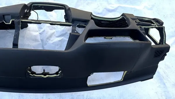 Consola painel OEM RFT3037 para BMW X5 E70 couro preto image 4