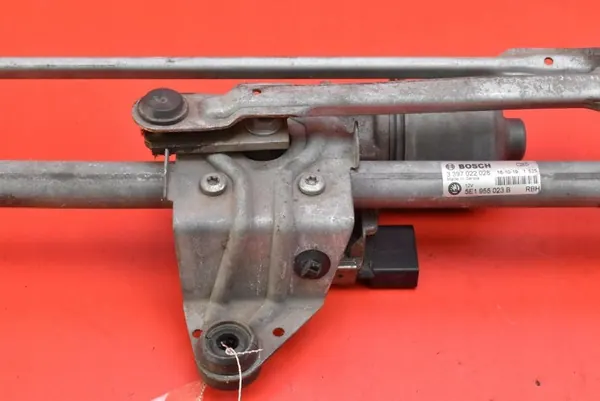 Tuulilasinpyyhkijän moottorin mekanismi etu Skoda Octavia III 17-20 5E1955023B image 9