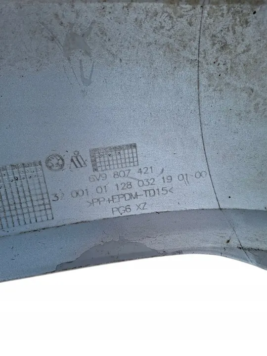 Paraurti posteriore Skoda Fabia 3 III LIFT 18- KOMBI OEM 6V9807421F image 2