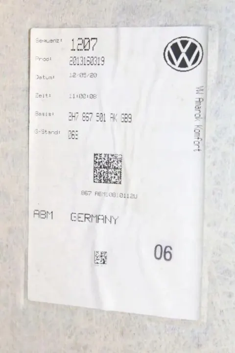 Techo VW AMAROK OEM 2H7867501AK - Estado usado image 2