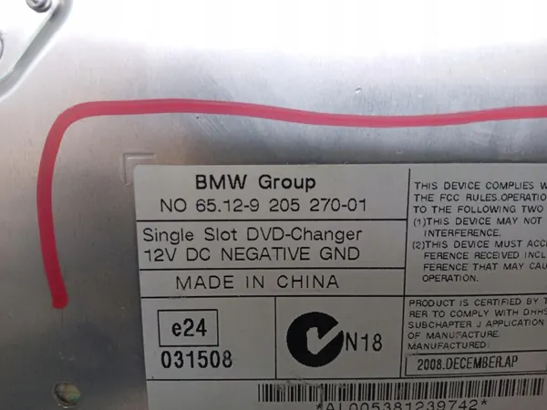 Gebruikte BMW DVD-wisselaar OEM 9205270 - Directe Pasvorm image 5