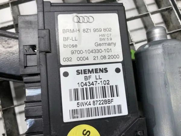 OEM 8Z1959802 Régulateur Vitre Avant Droit Audi A2 image 4