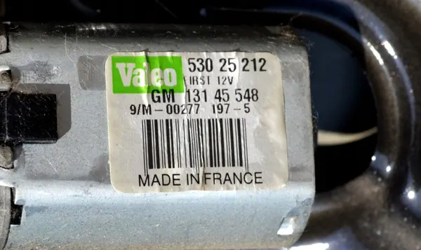 Opel Zafira B pyyhkijämoottori OEM 13145548 53025212 image 3