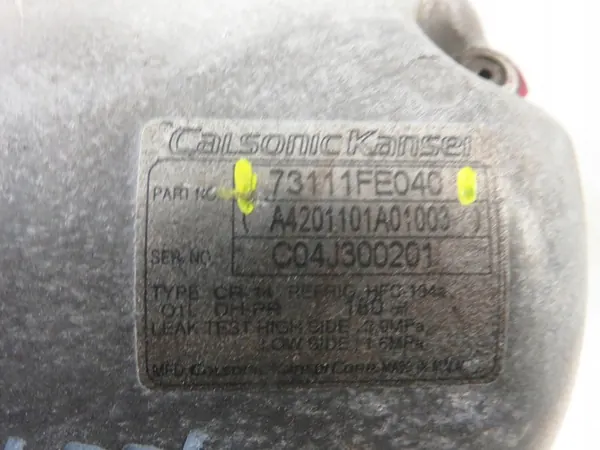 Compressore aria condizionata Subaru Impreza II 1.6 AWD OEM 73111FE040 image 8