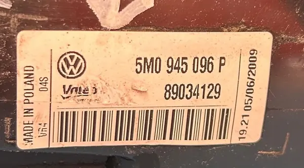 Luz Trasera Derecha VW Golf 6 VI Plus 5M0945096P image 6