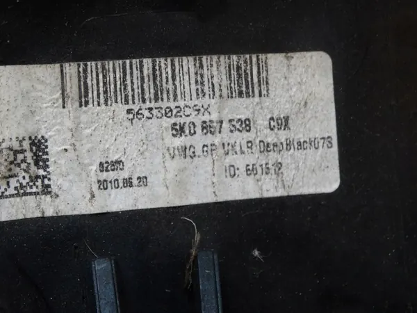 Volkswagen OE Oikea Peilinkansi 5K0857538 image 8