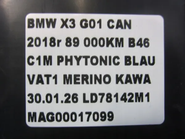 Luchtinlaatkanaal rechts OEM 51747400006 voor BMW X3 image 8