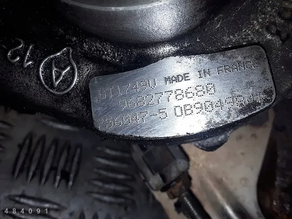 Turbo Peugeot 508 2000 HDi OEM image 3