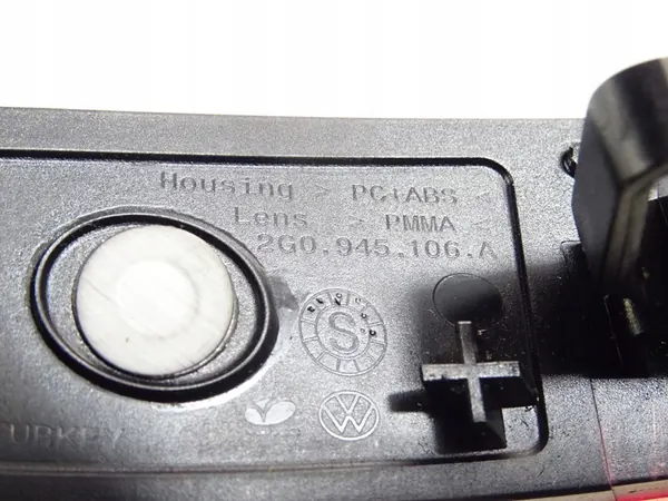 VW POLO 2G Oikea Takareflektori 2G0945106A image 7