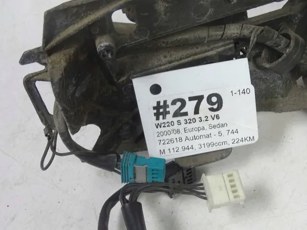 Mercedes S-luokka W220 vasen peilin runko OEM A2208100176 image 6