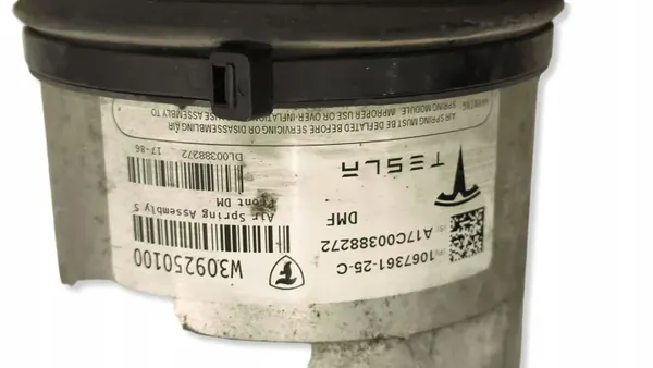 Amortecedor pneumático dianteiro direito Tesla Model S OEM 106736125C image 6