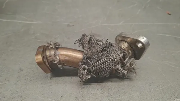 EGR Valve Pipe Audi A6 2.7/3.0 TDI 05-11 OEM image 2