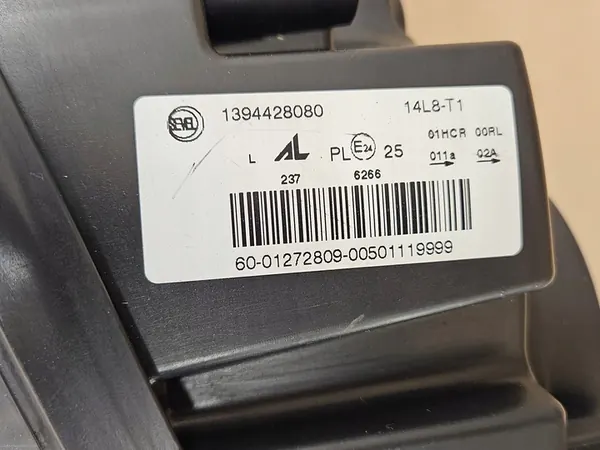 Vasen ajovalo Fiat Ducato Citroen Jumper Peugeot Boxer 2014- image 2