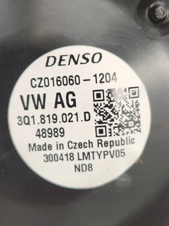Motor do ventilador Volkswagen PASSAT B8 CZ0160601204 image 6