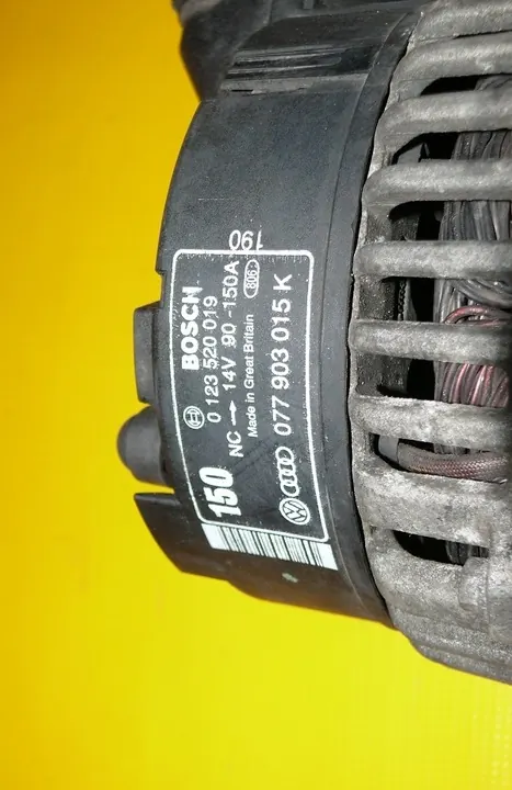 Vaihtovirtageneraattori 150A Audi A8 D2 3.3 TDI image 2