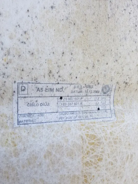 OEM 1Z5867501P Katkovalon kansi Skoda Octavia II RS image 9