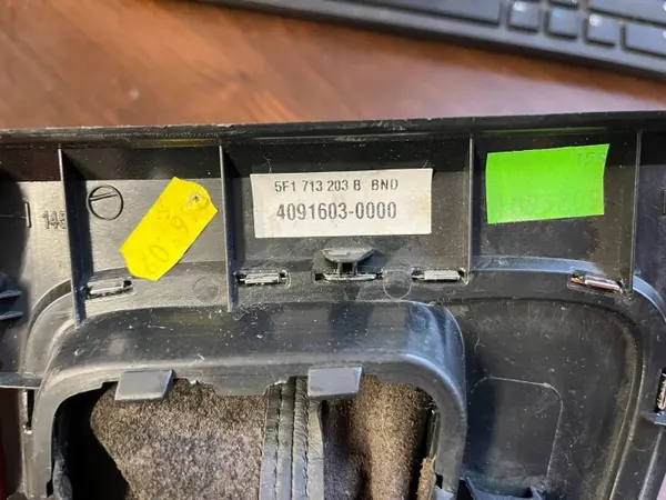 Pomo de mudanças OEM 5F1713203B para Seat Leon (1P) image 5