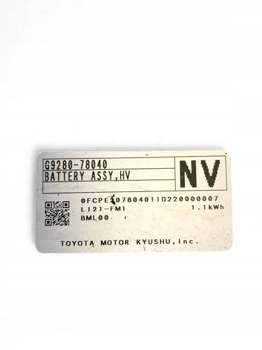 Cellule batterie hybride Lexus NX 2023 OEM G928078040 image 9