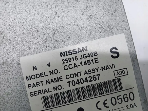 Nissan OE Navigatielezer OEM 25915-JG40B image 4