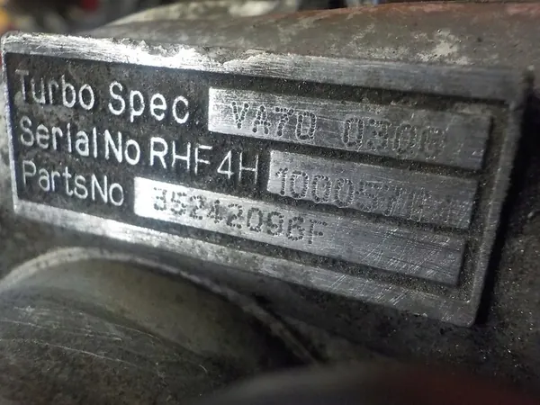 Turbocompresor JEEP CHEROKEE 2.5 CRD TURBINA image 6